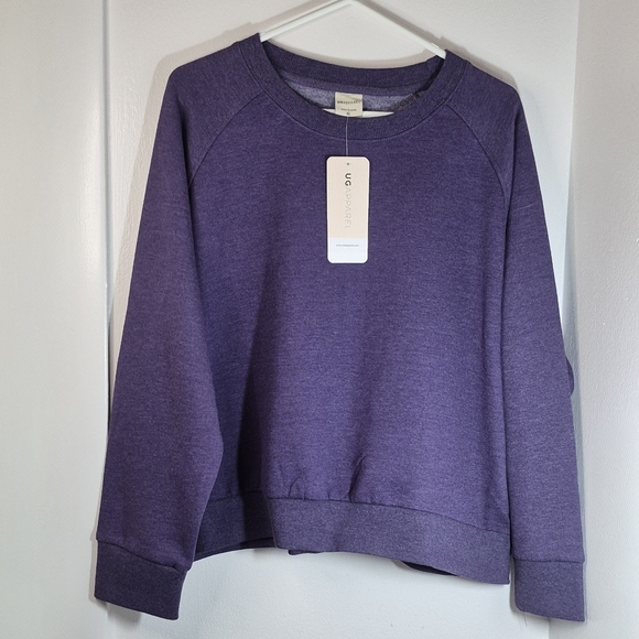 UG Apparel Purple Pullover Sweatshirt Women's Size XL NWT - Picture 2 of 9